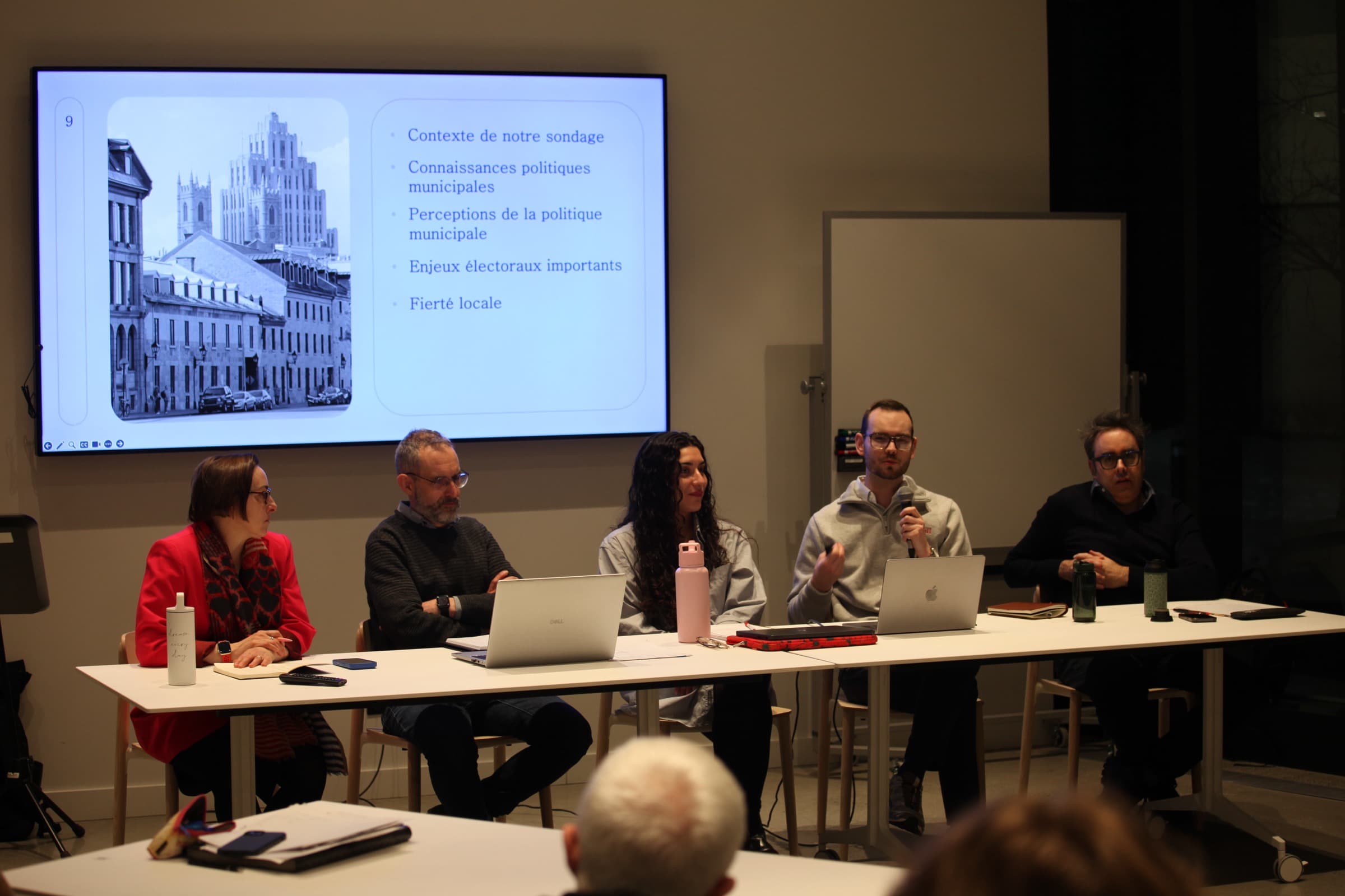 Public panel discussion at Centre Sanaaq